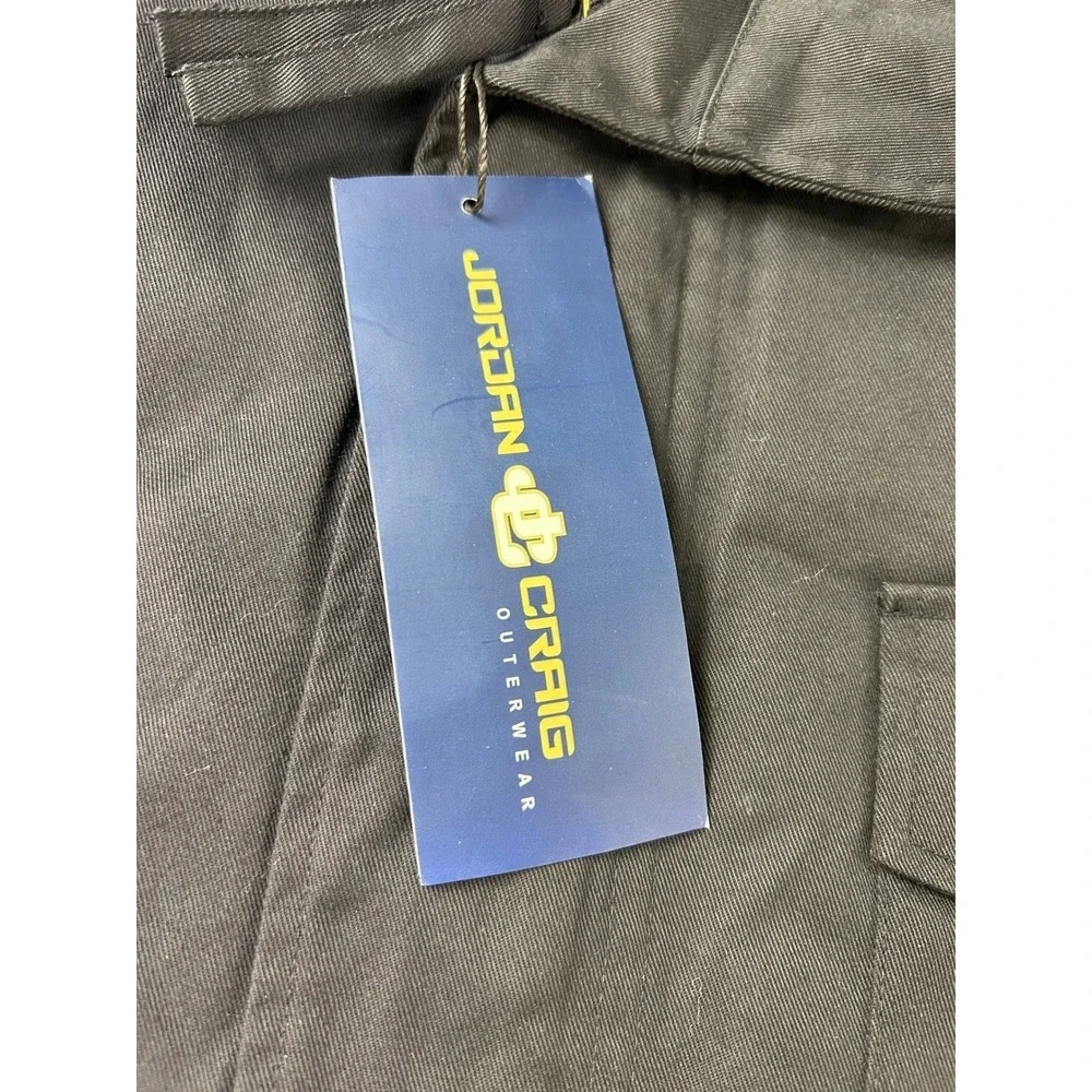 Vintage‎ Jordan Craig Black Cotton Polyester Field Jacket Hooded Size 5X NEW